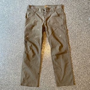 Carhartt duck utility work pants 30x30